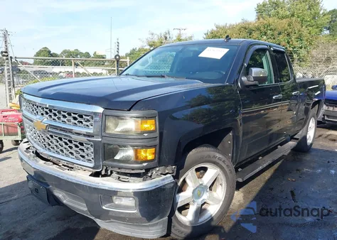 2014 Chevrolet Silverado 1500 1Lt из США, поврежденный, VIN 1GCRCREH3EZ222651